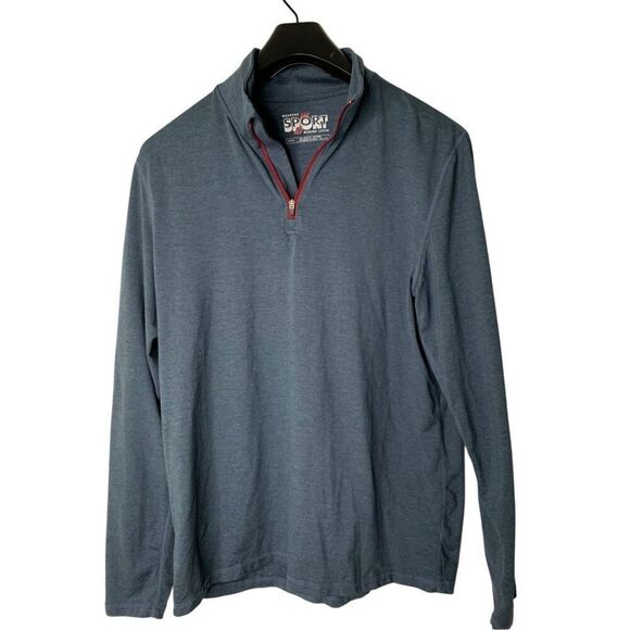 Marine Layer Weekend Sport Huntley Quarter Zip men's size medium - Picture 1 of 3